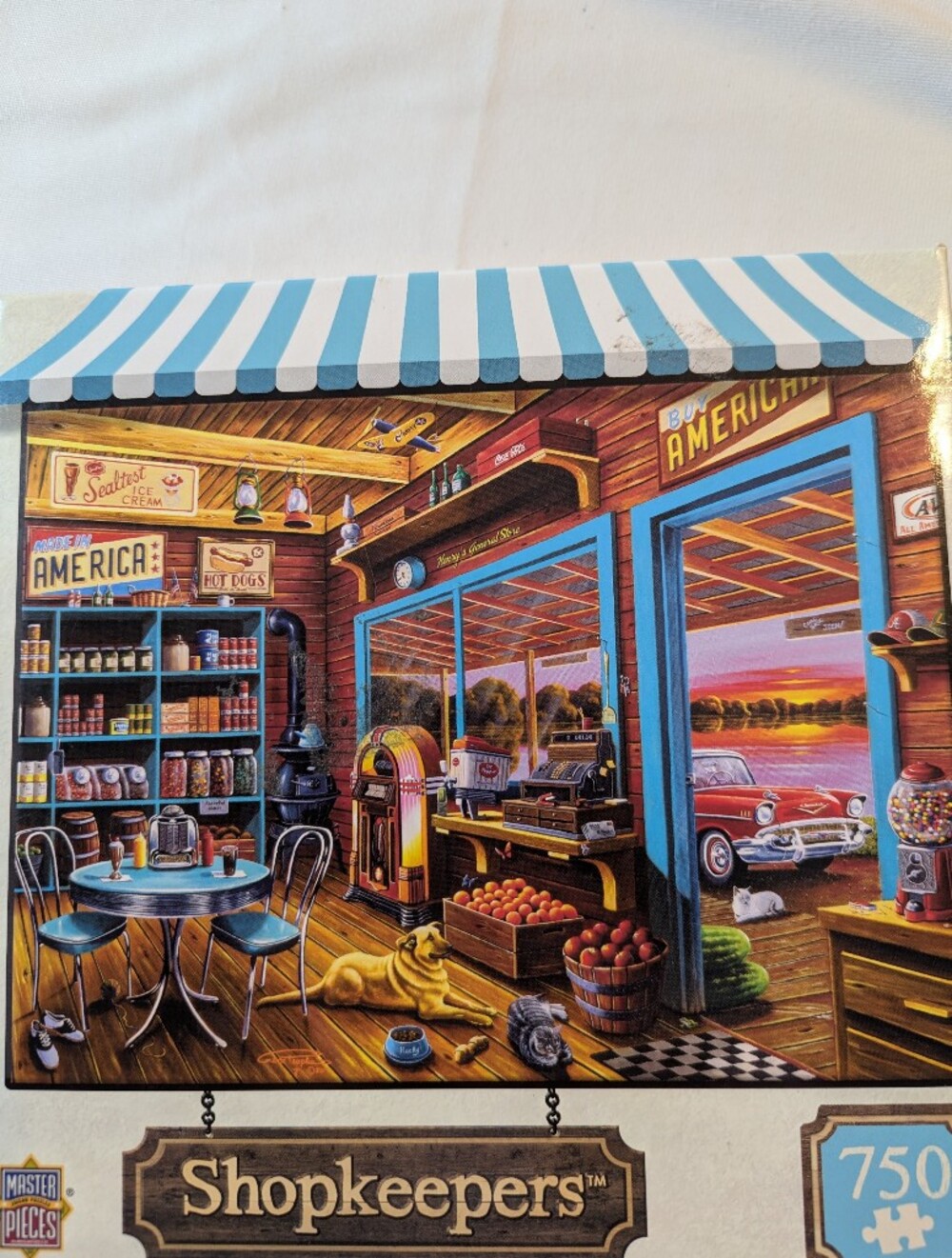 Shopkeepers Henry's General Store 750 Piece Jigsaw Puzzle By Master Pieces
